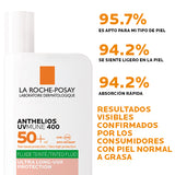La Roche Posay - Anthelios Toque Seco UVMune Oil Control Fluido SPF50+ CON COLOR 50ml x50ml