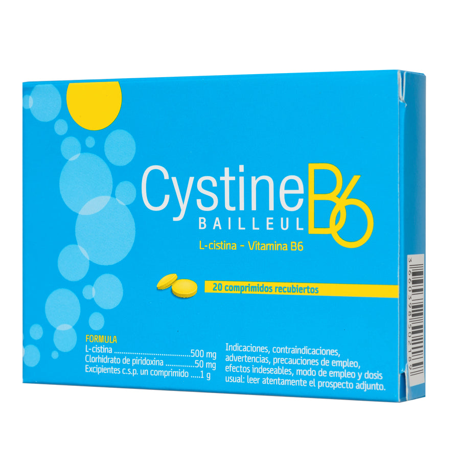 Cystine B6 - Caja de 20 comprimidos