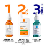 La Roche Posay - Anthelios Toque Seco UVMune Oil Control Fluido SPF50+ sin Color 50ml x50ml