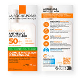 La Roche Posay - Anthelios Toque Seco UVMune Oil Control Fluido SPF50+ sin Color 50ml x50ml