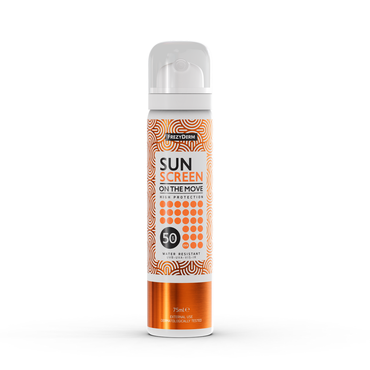Frezyderm Protector Solar Sunscreen On The Move SPF 50+ 75 mL