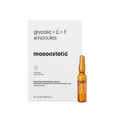 mesoestetic ampolla glycolic + E+ F 10x2ml