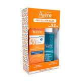 AVENE KIT SOLAR FLUIDO SIN COLOR FPS50+ OBSEQUIO CLENANCE GEL 100ML - 50% OFF