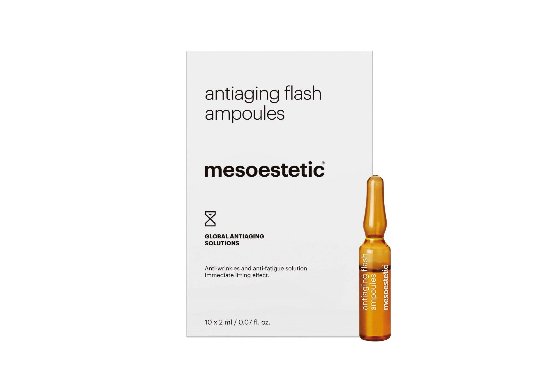 mesoestetic antiaging flash ampoules 10x2ml