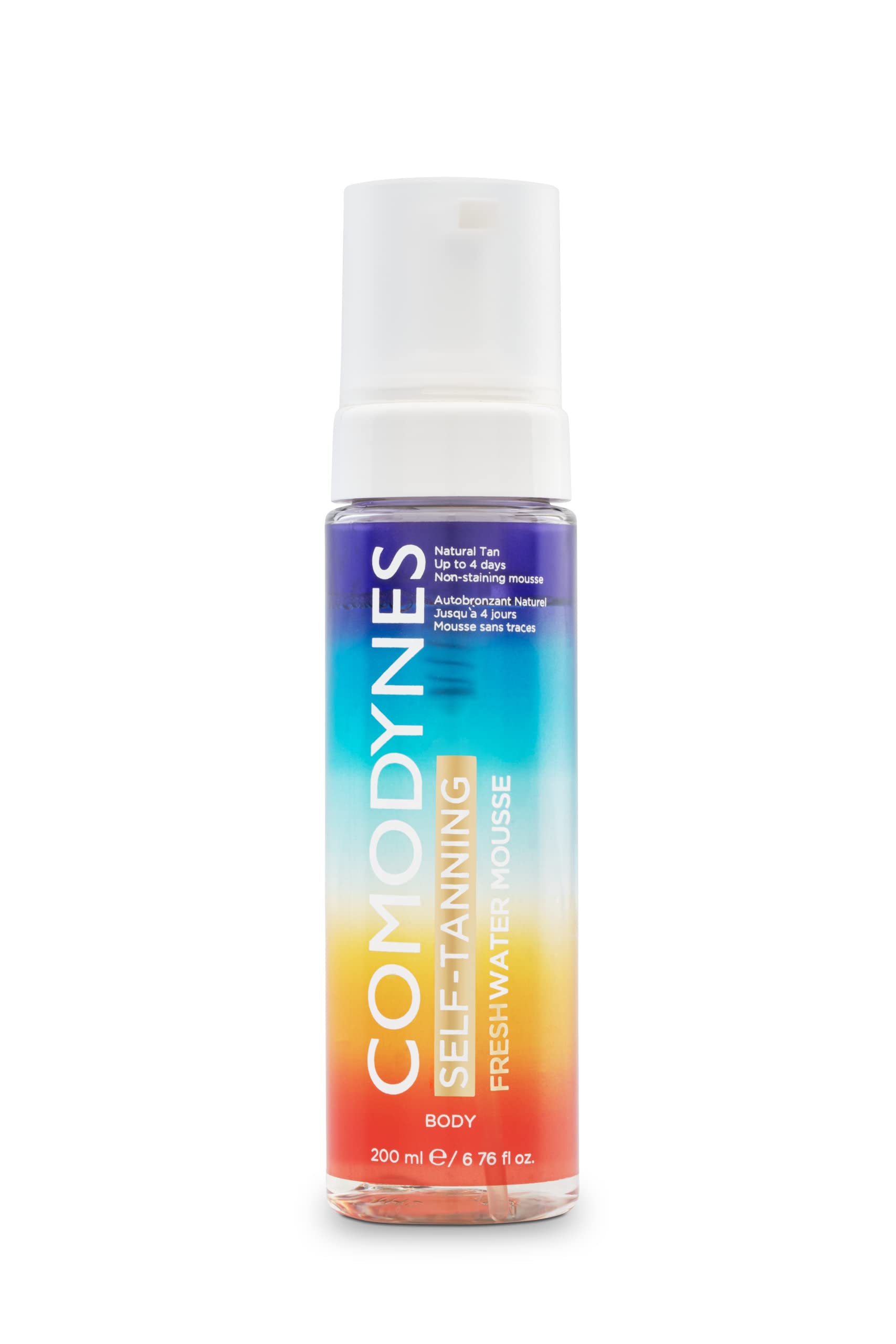 COMODYNES SELF-TANNING BODY MOUSSE X200 ML