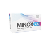 MINOX 2,5 x 90 comprimidos