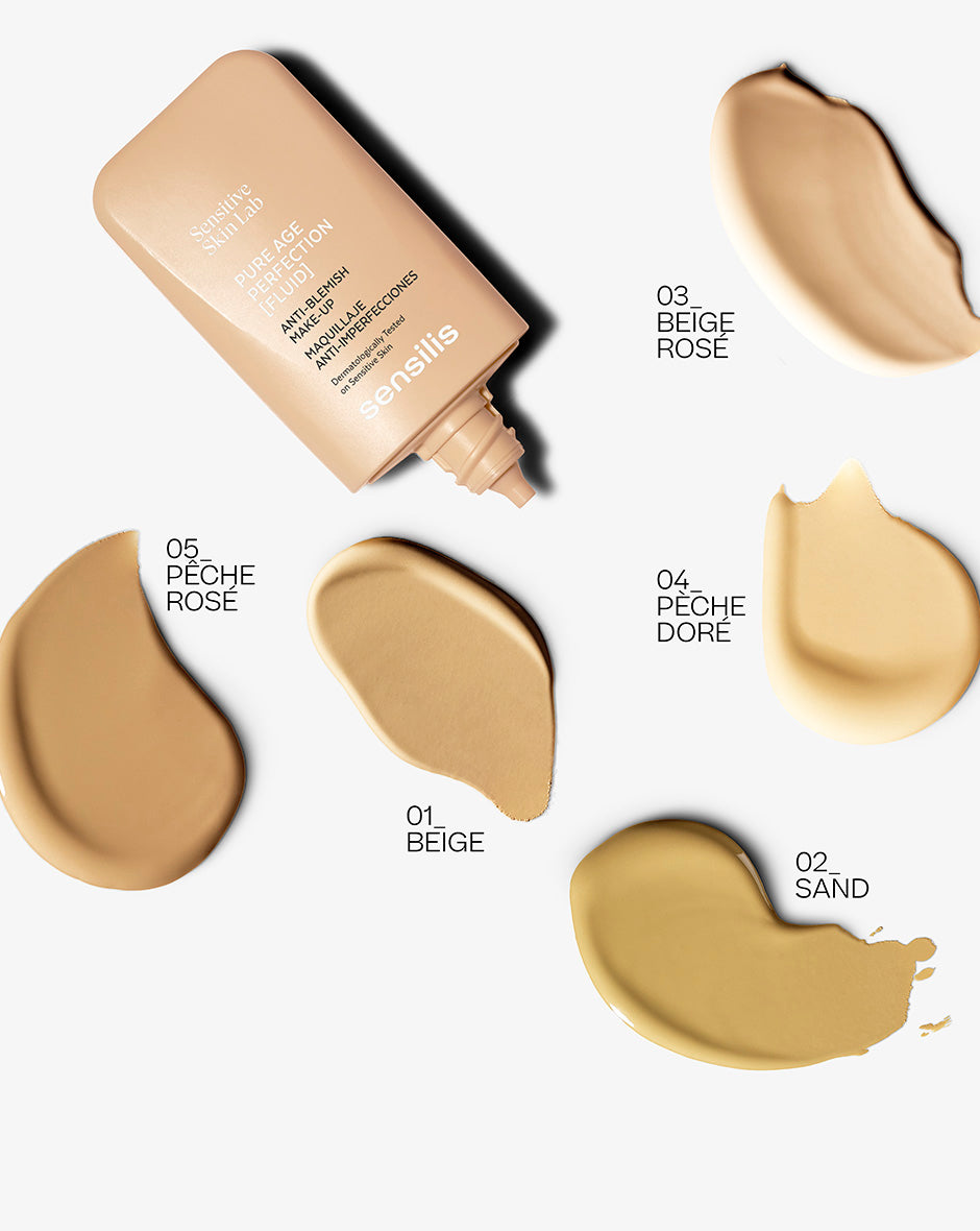 Sensilis Pure Age Perfection [Fluid] Maquillaje antimperfecciones x 30ml