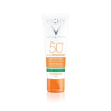 VICHY CAPITAL SOLEIL PROTECTOR SOLAR MATIFICANTE 3EN1 SPF50 - 50ML
