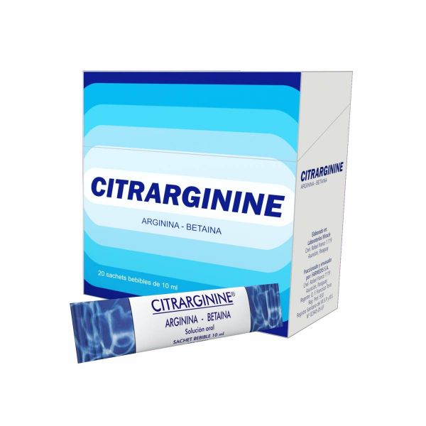 Citrarginine - Caja de 20 sachets bebibles de 10 ml