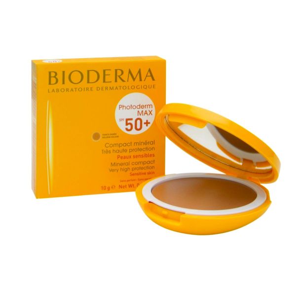 Bioderma Photoderm Max Compacto Dorado Spf 50+ x10g - 20% OFF
