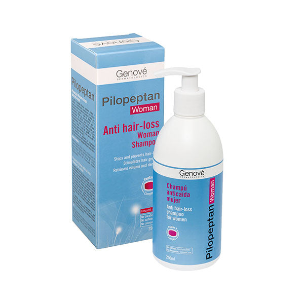 Pilopeptan Woman Shampoo Anticaidas Mujer - Frasco de 250 ml